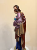 St. Joseph with Baby Jesus 24"H. Indoor/Outdoor