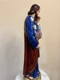 St. Joseph with Baby Jesus 24"H. Indoor/Outdoor