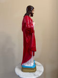 Sacred Hart of Jesus, Indoor/Outdoor Statue. 24"H