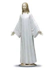Lladro - Glossy Porcelain Figurine of Jesus in White Tunic. Made In Spain.