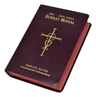 St. Joseph Sunday Missal - Burgundy Cover - St. Mary's Gift Store